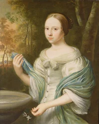 Porträt einer Dame, 1671